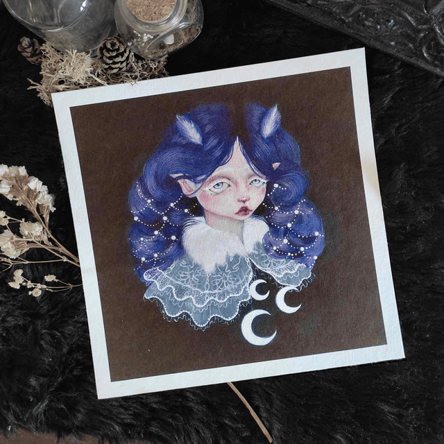 Art print ~ Lunatic butterfly