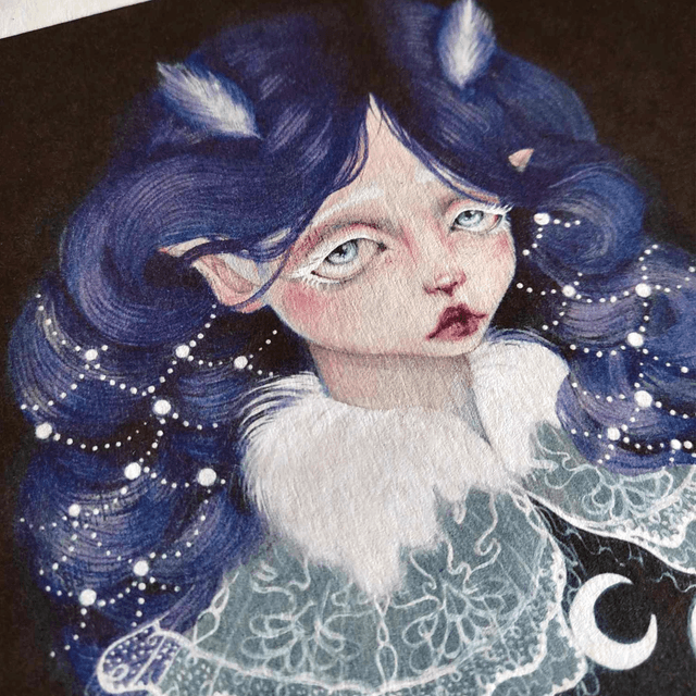 Art print ~ Lunatic butterfly