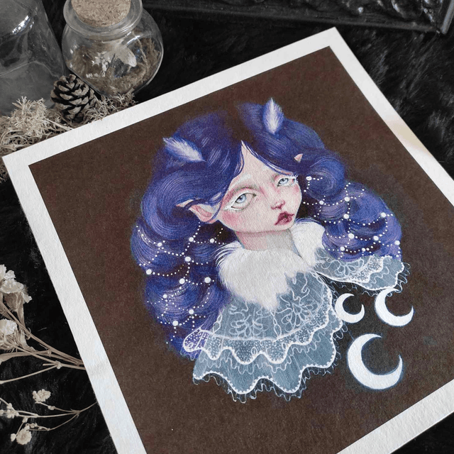 Art print ~ Lunatic butterfly