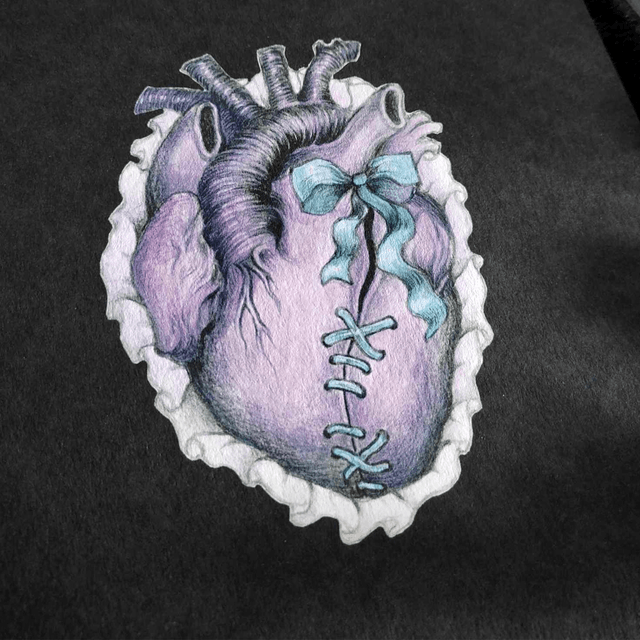 Art print ~ Doll's heart