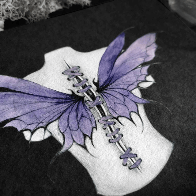 Art print ~ Dark fairy
