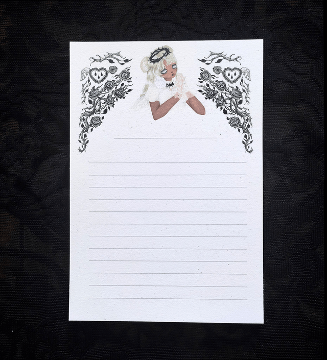Notepad ~ recycled paper ~ Angel core