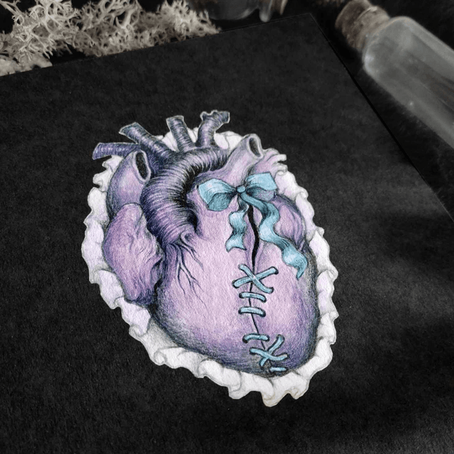 Art print ~ Doll's heart