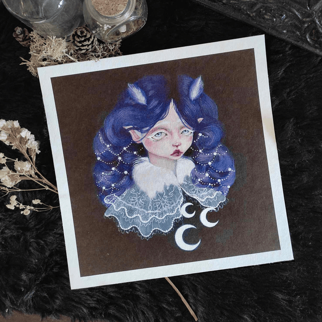 Art print ~ Lunatic butterfly