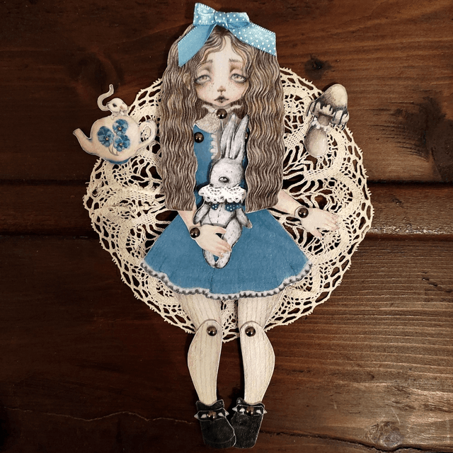 Paper doll ~ Alice in Wonderland